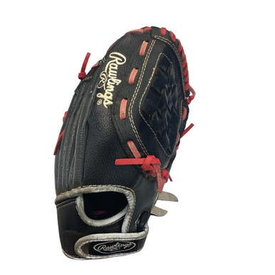 Used Rawlings PLAYERS SERIES BB/SB Glove RH Throw Navy Blue And Red 11" 11760-S000089444