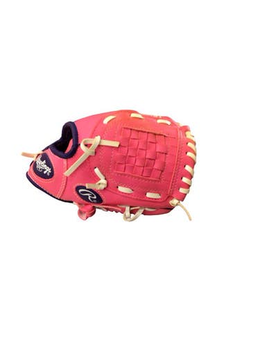Used Rawlings PLAYERS SERIES PL90PPW BB/SB Glove T-ball Pink 9" 11760-S000089424