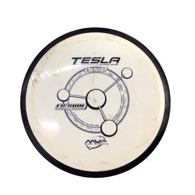 Used MVP FISSION TESLA Disc Golf Driver White 11760-S000089407