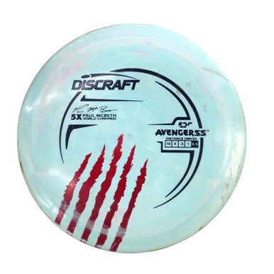 Used Discraft 5X PM ESP AVENGER SS Disc Golf Driver Teal 11760-S000089393
