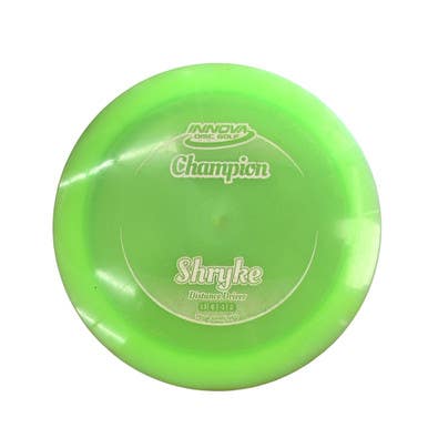 Used Innova CHAMPION SHRYKE Disc Golf Driver Green 11760-S000089383