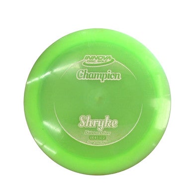 Used Innova CHAMPION SHRYKE Disc Golf Driver Green 11760-S000089383