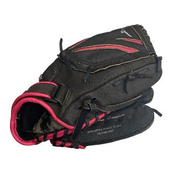 Used Mizuno FINCH GPP 1155F1 RH Throw Fastpitch Gloves Black 11 1/2" 11760-S000089367