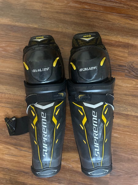 Senior Bauer Supreme TotalOne NXG 15" Shin Pads (Used)