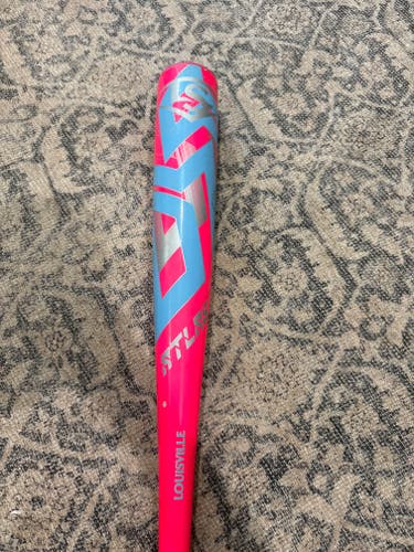 2024 Cotton Candy Louisville Slugger Atlas Alloy BBCOR Certified Bat (-3) 27 oz 30" (Used)
