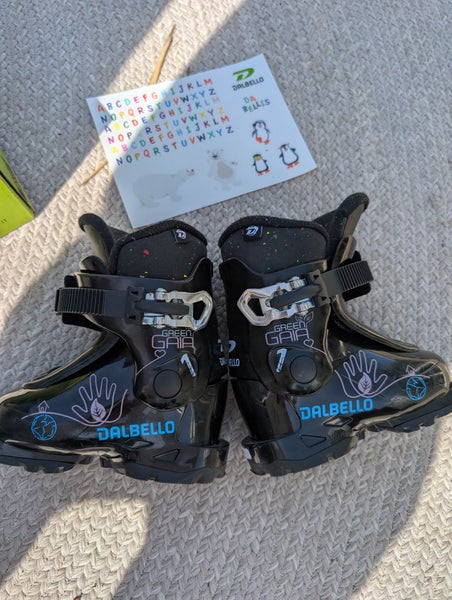 Mondo 15.5 & lower Kid's Dalbello Gaia 1.0 Jr Ski Boots (Used)