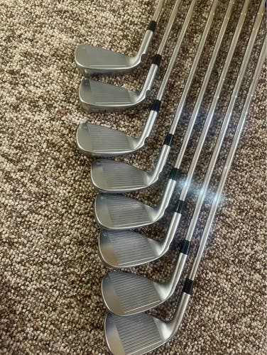 Ping G430 Right Handed Irons AWT 2.0 Stiff Green Dot +1/2”