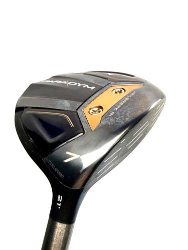 Callaway Paradym 7 Wood 21 Aldila Green 75g X-Stiff Flex