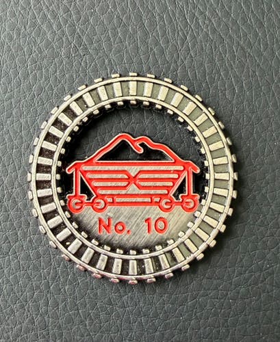 RARE Pinehurst No. 10 Sandmines Golf Ball Marker