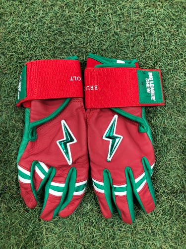 Youth Large Bruce Bolt Batting Gloves (Used)