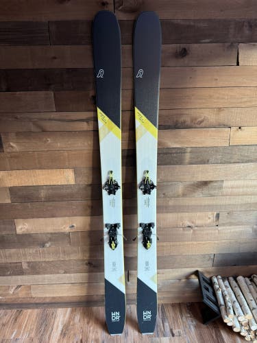 WNDR Intention 108 Camber W/ ATK Freeraider EVO bindings & Pomoca skins