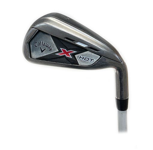 Callaway X Hot Single 7 Iron Graphite Callaway I-75g Regular Flex