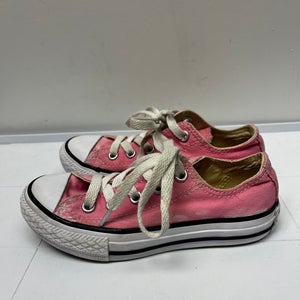 Converse All-Star Pink Chuck Taylor Sneakers Youth Size 11 Shoes Sporty Casual