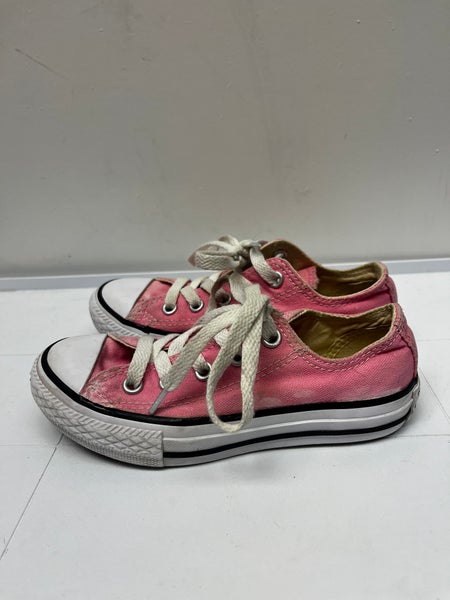 Converse All-Star Pink Chuck Taylor Sneakers Youth Size 11 Shoes Sporty Casual