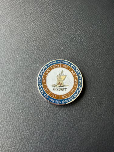 RARE Cabot Links Inverness Nova Scotia Golf Ball Marker