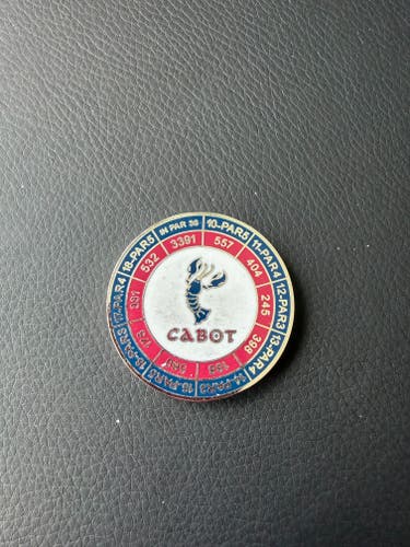 RARE Cabot Cliffs Inverness Nova Scotia Golf Ball Marker