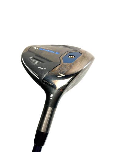 Callaway Ai Smoke Max 7 Wood 21 Ventus Blue 65g Regular Flex Fairway Wood