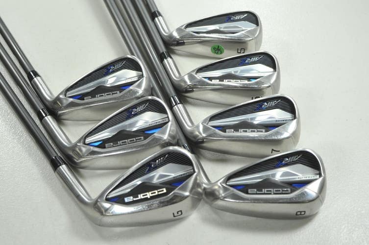 Cobra Air-X Ultralite 5-PW,GW Iron Set Senior Lite Flex RH 45g Graphite # 209952