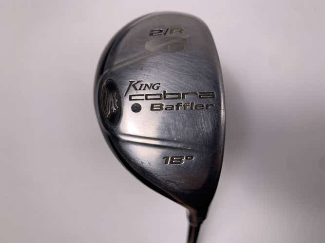 Cobra Baffler 2005 2 Hybrid 18* Aldila NV HL 65g Stiff Graphite Mens RH