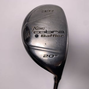 Cobra Baffler 2005 3 Hybrid 20* Aldila NV HL 65g Stiff Graphite Mens RH