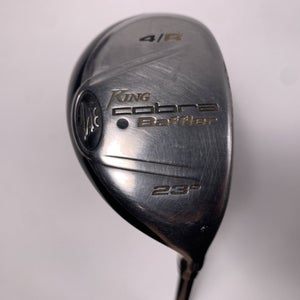 Cobra Baffler 2005 4 Hybrid 23* Aldila NV-HL 65 65g Stiff Graphite Mens RH