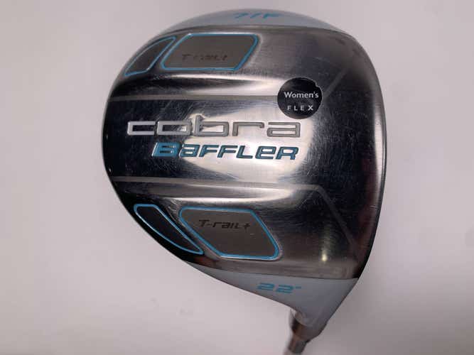 Cobra Baffler T-Rail Womens 7 Fairway Wood 22* Tour AD G 55g Ladies RH