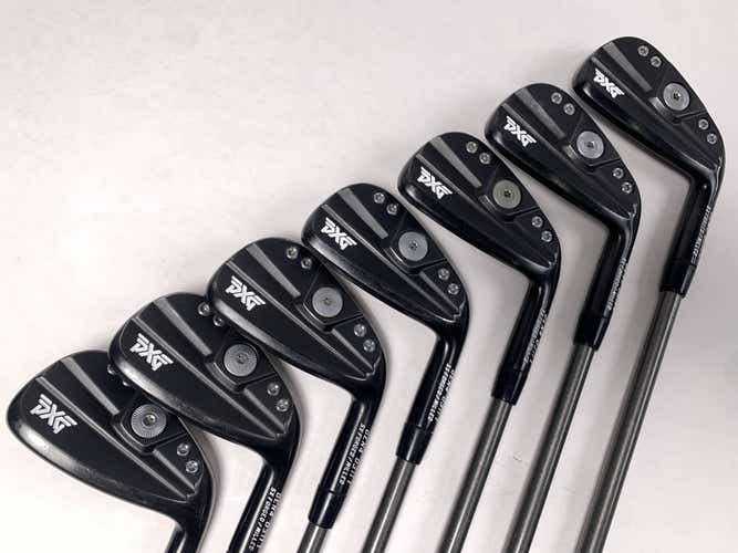 PXG 0311 T GEN4 Xtreme Dark Iron Set 4-PW AeroTech SteelFiber i95 Stiff RH