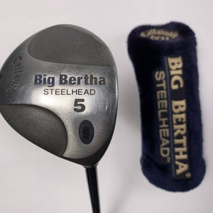 Callaway Steelhead 5 Fairway Wood 18* RCH 99 Regular Graphite Mens RH HC