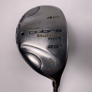 Cobra Baffler DWS 2008 4 Hybrid 26* Aldila NV HL 60g Senior Graphite Mens RH