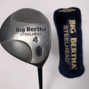 Callaway Steelhead 4 Fairway Wood 17* RCH 99 Firm Graphite Mens RH HC