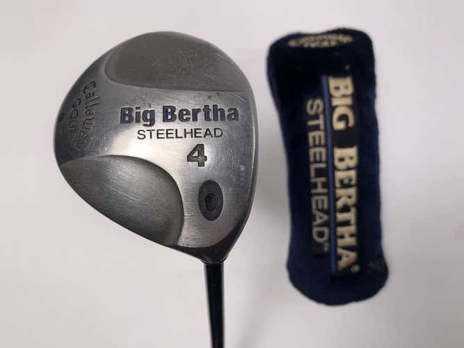 Callaway Steelhead 4 Fairway Wood 17* RCH 99 Firm Graphite Mens RH HC