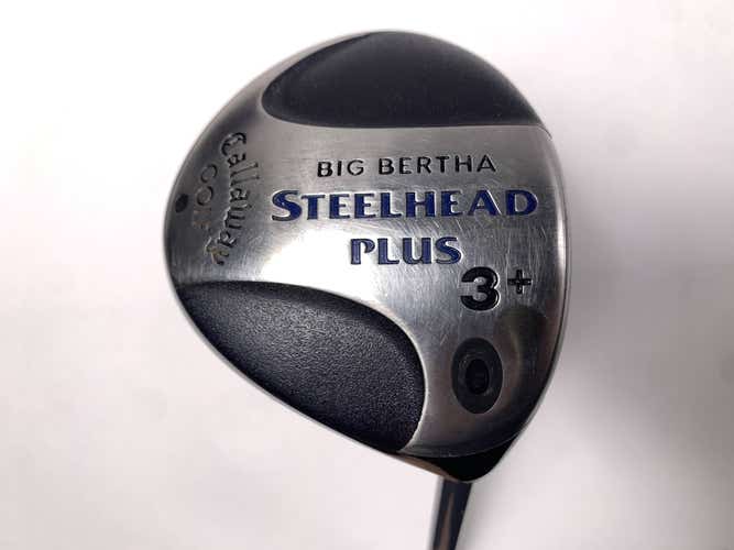 Callaway Steelhead Plus 3+ Fairway Wood 15* Steelhead Plus Firm Graphite Mens RH