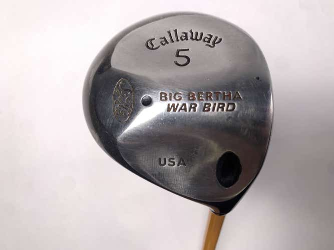Callaway Big Bertha Warbird 5 Fairway Wood 18* UST ProForce 65 Gold 65g Stiff RH