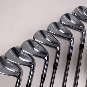Mizuno Pro 245 Iron Set 4-PW AeroTech SteelFiber i110 CW Stiff Graphite Mens RH