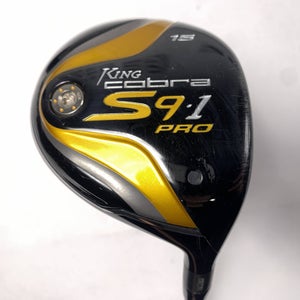 Cobra S9-1 Pro 3 Fairway Wood 15* Matrix Ozik XFW-7 Extra Stiff Graphite Mens RH