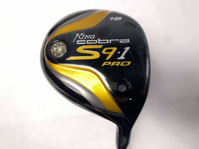 Cobra S9-1 Pro 3 Fairway Wood 15* Matrix Ozik XFW-7 Extra Stiff Graphite Mens RH