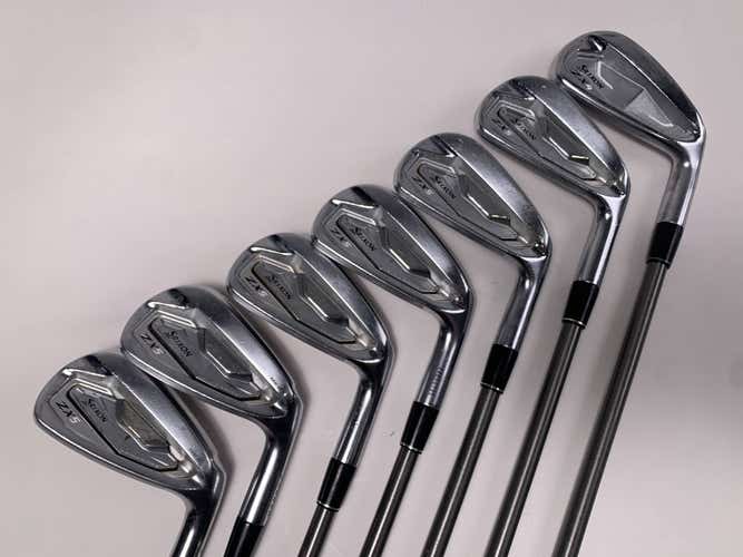 Srixon ZX5 MKII Iron Set 4-PW AeroTech SteelFiber i95 CW Stiff Graphite Mens RH