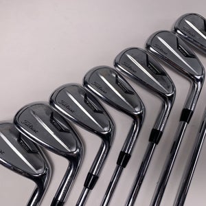 Titleist T200 2021 Iron Set 5-PW+AW True Temper AMT Black S300 Stiff Steel RH