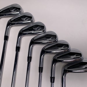 LEFTY Titleist T300 2021 Iron Set 5-PW+AW AMT Red R300 Regular Steel Mens LH