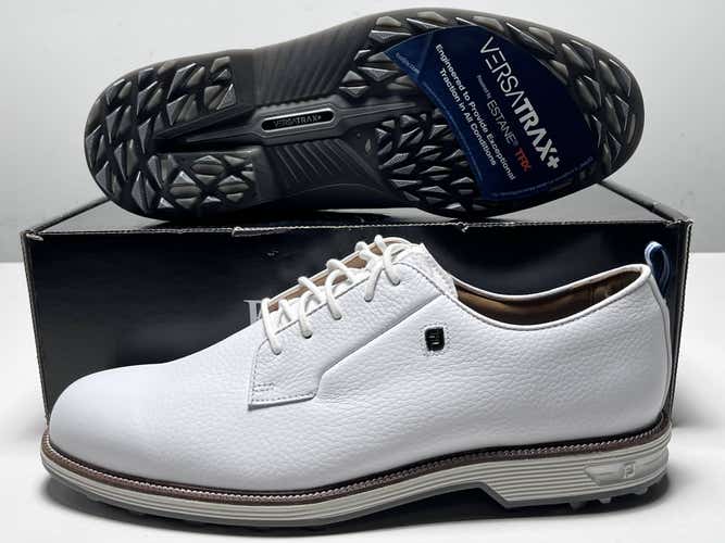 FootJoy DryJoys Premiere Series Field Golf Shoes White Men's SZ 11 (53986)