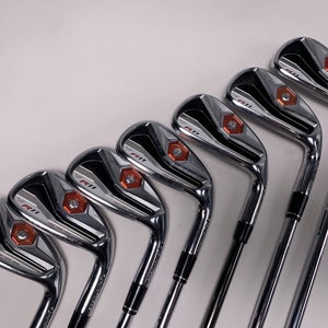 TaylorMade R11 Iron Set 5-PW+AW KBS Regular Steel Mens RH +1/2"