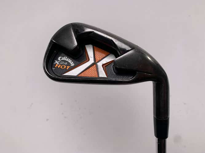 Callaway X-24 Hot Single 7 Iron Uniflex Steel Mens RH