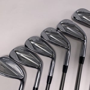 Mizuno JPX 923 Forged Iron Set 6-PW+GW SteelFiber i110 CW Stiff Graphite RH +.5"