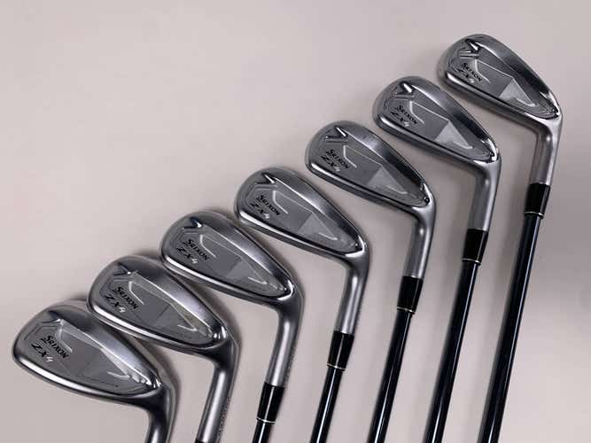 Srixon ZX4 MKII Iron Set 5-PW+GW UST Mamiya Recoil Dart F3 65g Regular RH