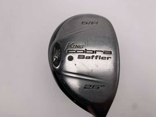Cobra Baffler 2005 5 Hybrid 26* Aldila NV HL 65g Stiff Graphite Mens RH