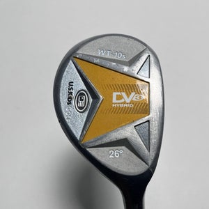 US Kids WT-10s DV3 Hybrid 26* Ultralight 63" Yellow Youth Graphite Mens RH