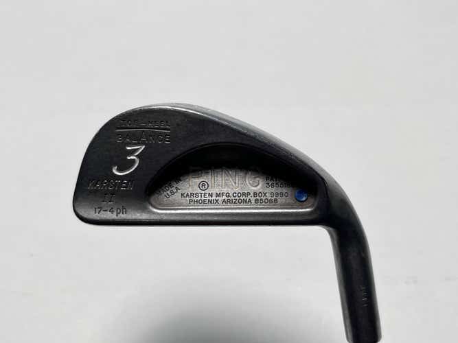 Ping Karsten II Single 3 Iron Blue Dot 1* Up ZZ Lite Stiff Steel Mens RH