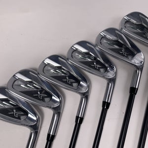 XXIO X 2022 Iron Set 5-PW Miyazaki AX-II Flex 4334 59g Stiff Graphite RH NEW
