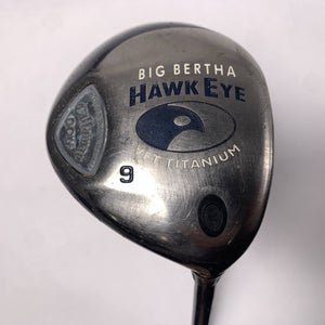 Callaway Hawkeye VFT 9 Fairway Wood 24* Big Bertha Gems 50 Ladies RH
