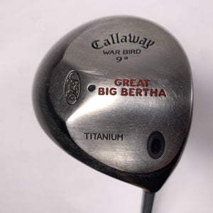 Callaway Original Great Big Bertha Driver 9* GBB UL Firm Graphite Mens RH